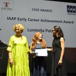 Diez años con IAAP: lo que hay detrás de un premio Luminița Pătraș recibiendo el IAAP Early Career Achievement Award en ICAP 2026, Florencia